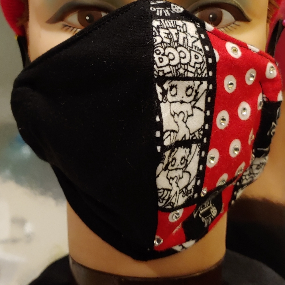 Betty Boop face mask